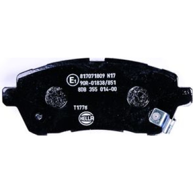 8DB 355 014-001 Bremsbelagsatz, Scheibenbremse