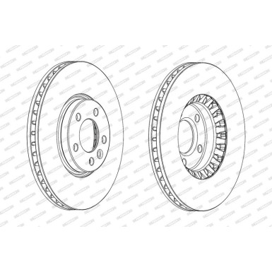 DDF2182C-1 Bremsscheibe PREMIER