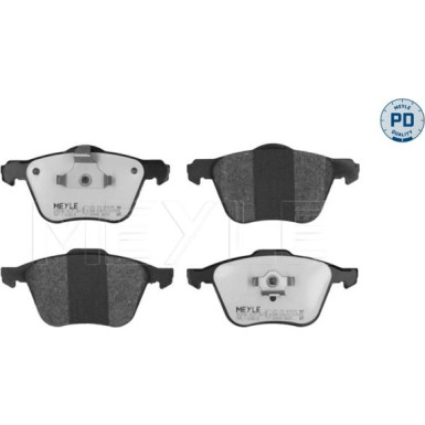 025 235 9018/PD Bremsbelagsatz, Scheibenbremse MEYLE-PD: Advanced performance and design.