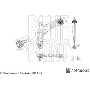 ADBP860057 Lenker, Radaufhängung