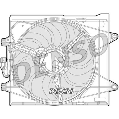 Denso | Lüfter, Motorkühlung | DER09052