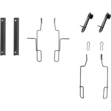 BOSCH | Zubehörsatz, Scheibenbremsbelag | 1 987 474 196