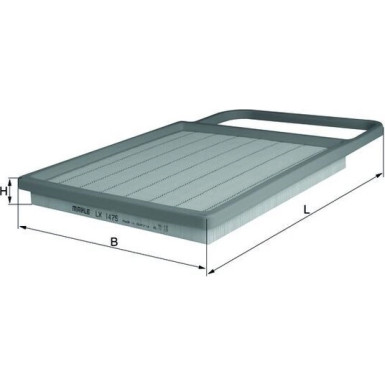 LX 1475 Luftfilter LX 1475 Luftfilter