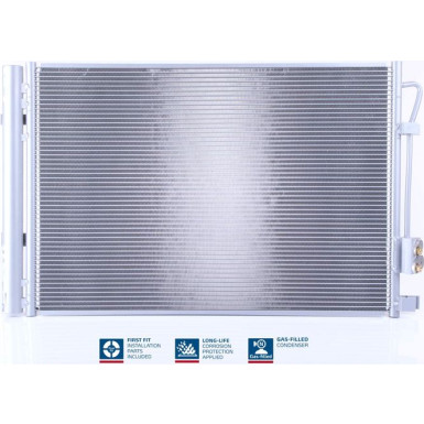 940636 Kondensator, Klimaanlage ** FIRST FIT **