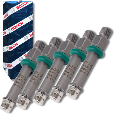 5x BOSCH 0 437 502 043 Einspritzventil