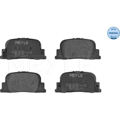 Meyle Bremsbelagsatz, Scheibenbremse MEYLE-ORIGINAL: True to OE 025 235 9215