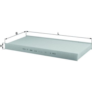 LA 252 Filter, Innenraumluft LA 252 Filter, Innenraumluft