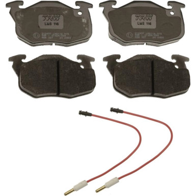 GDB327 Bremsbelagsatz, Scheibenbremse COTEC