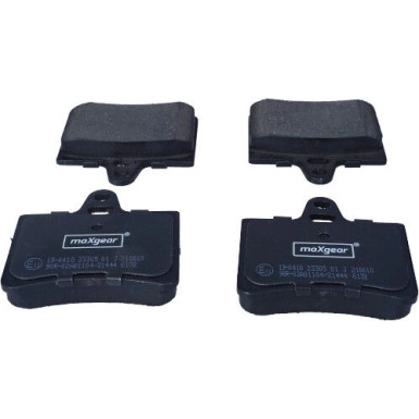 Maxgear | Bremsbelagsatz, Scheibenbremse | 19-0418
