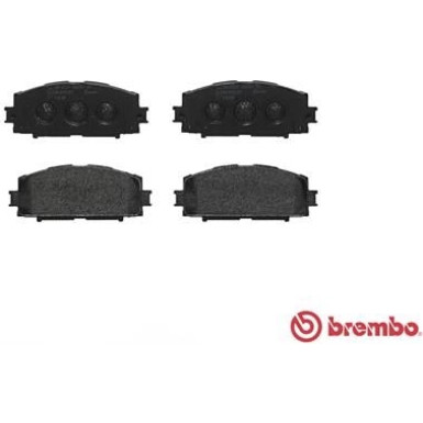 Brembo | Bremsbelagsatz, Scheibenbremse | P 83 086