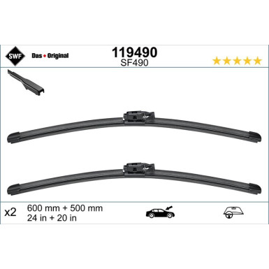 119490 Wischblatt DAS ORIGINAL SET