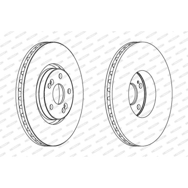 DDF1368C-1 Bremsscheibe PREMIER