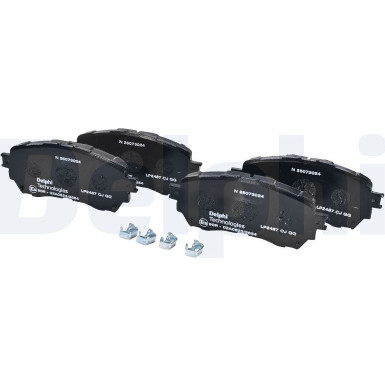 LP2487 Bremsbelagsatz, Scheibenbremse