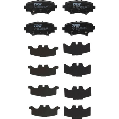 GDB3593 Bremsbelagsatz, Scheibenbremse