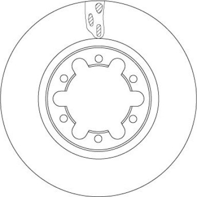 TRW | Bremsscheibe | DF6442