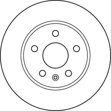 Bremsscheibe TRW SINGLE DF4995S