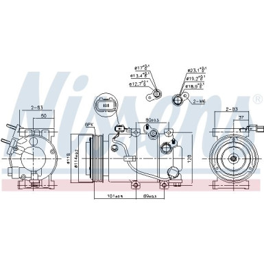 890174 Kompressor, Klimaanlage ** FIRST FIT ** 890174 Kompressor, Klimaanlage ** FIRST FIT **