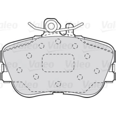 Valeo | Bremsbelagsatz, Scheibenbremse | 301013