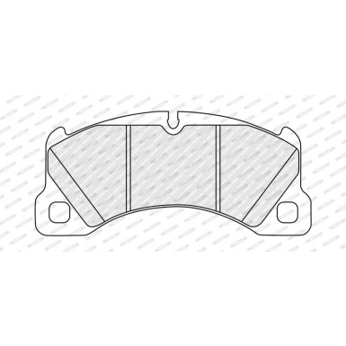 FDB5420 Bremsbelagsatz, Scheibenbremse PREMIER ECO FRICTION