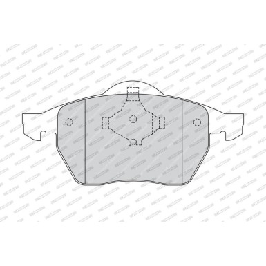 FDB1167 Bremsbelagsatz, Scheibenbremse PREMIER ECO FRICTION