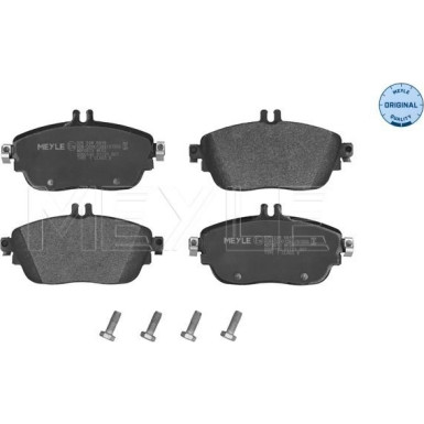 Meyle Bremsbelagsatz, Scheibenbremse MEYLE-ORIGINAL: True to OE 025 248 6919