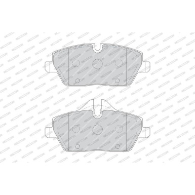 FDB1747 Bremsbelagsatz, Scheibenbremse PREMIER ECO FRICTION
