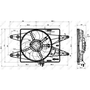 47430 Lüfter, Motorkühlung