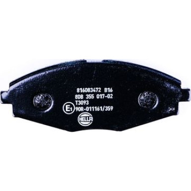 8DB 355 017-021 Bremsbelagsatz, Scheibenbremse