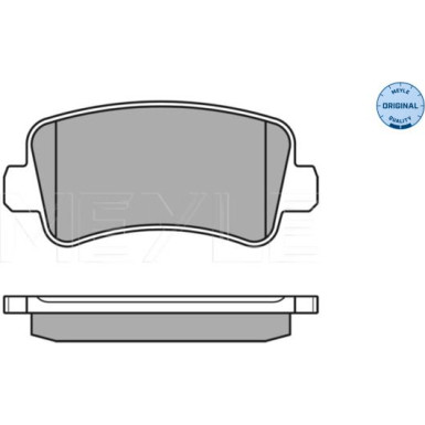 Meyle Bremsbelagsatz, Scheibenbremse MEYLE-ORIGINAL: True to OE 025 251 1218/W