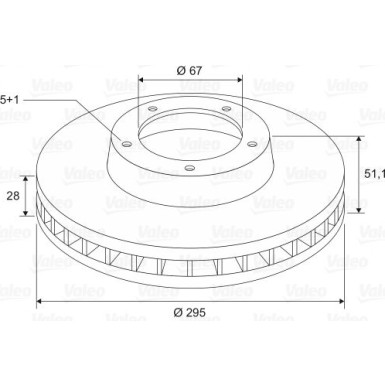 Valeo | Bremsscheibe | 197670
