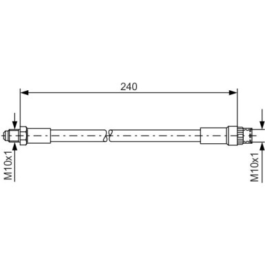 1 987 476 421 Bremsschlauch