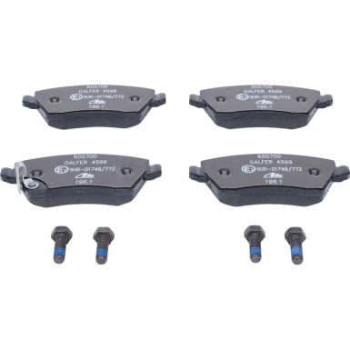 13.0460-5700.2 Bremsbelagsatz, Scheibenbremse