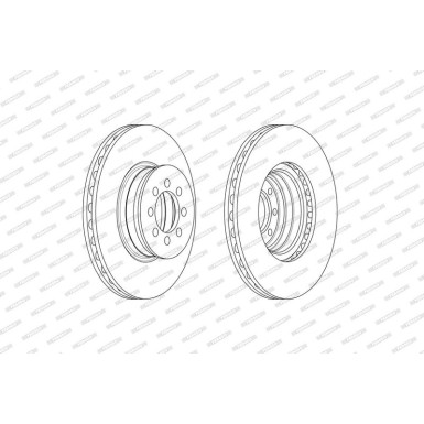 Ferodo | Bremsscheibe | FCR335A