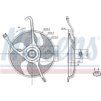 85665 Lüfter, Motorkühlung