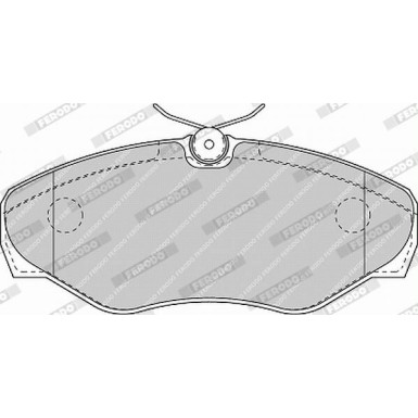 FVR1515 Bremsbelagsatz, Scheibenbremse PREMIER ECO FRICTION