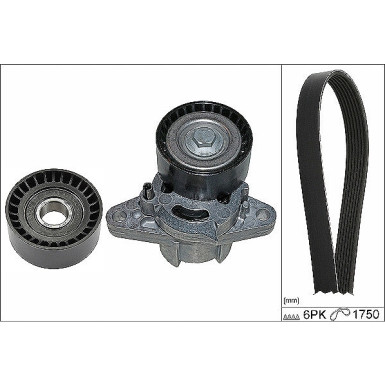 529 0164 10 Keilrippenriemensatz