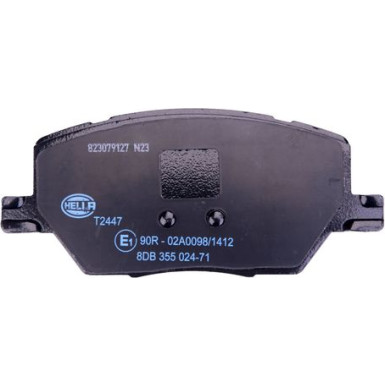 8DB 355 024-711 Bremsbelagsatz, Scheibenbremse