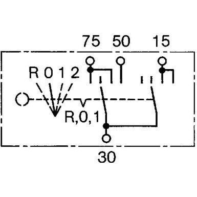 BOSCH | Zünd-/Startschalter | 0 342 309 012 BOSCH | Zünd-/Startschalter | 0 342 309 012