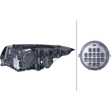 Hella | Hauptscheinwerfer | 1ZS 354 835-041