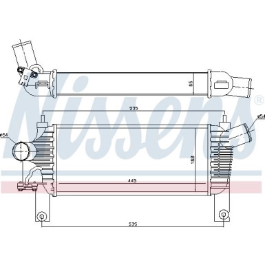 96622 Ladeluftkühler 96622 Ladeluftkühler