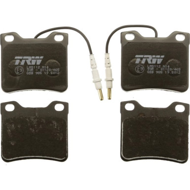 TRW Bremsbelagsatz, Scheibenbremse COTEC GDB985
