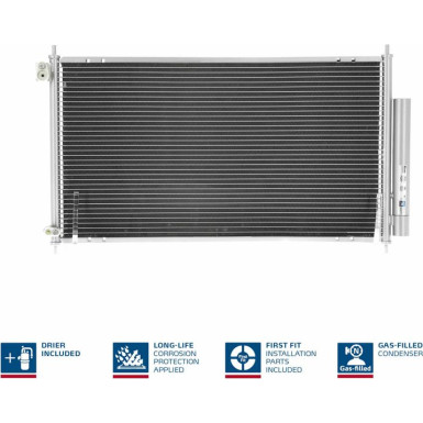 94732 Kondensator, Klimaanlage ** FIRST FIT ** 94732 Kondensator, Klimaanlage ** FIRST FIT **