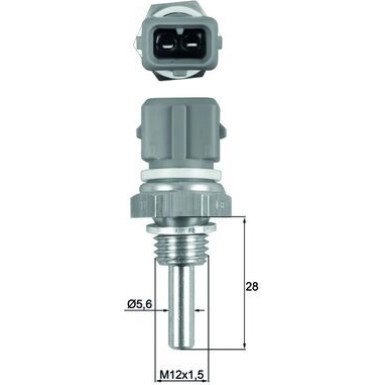 Mahle | Sensor, Kühlmitteltemperatur | TSE 19