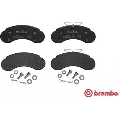 Brembo | Bremsbelagsatz, Scheibenbremse | P 50 021