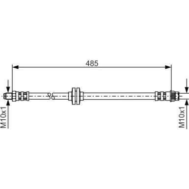 1 987 476 827 Bremsschlauch