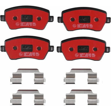 TRW Bremsbelagsatz, Scheibenbremse DTEC COTEC GDB3332DTE