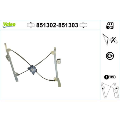 Valeo | Fensterheber | 851302