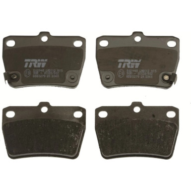 TRW Bremsbelagsatz, Scheibenbremse COTEC GDB3279