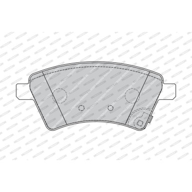 FDB1875 Bremsbelagsatz, Scheibenbremse PREMIER ECO FRICTION