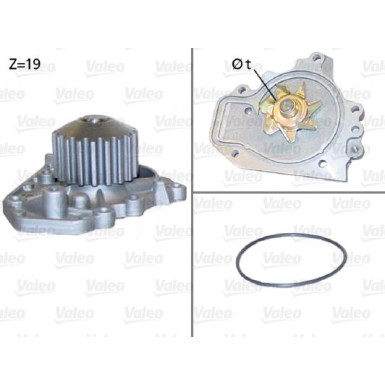 506894 Wasserpumpe, Motorkühlung